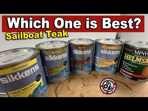 Which Sikkens Cetol Marine is Best? Restoring Sailboat Teak | Great Loop Trawler Restoration (Ep81)