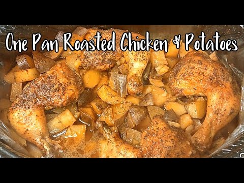 How to Make Roasted Chicken & Potatoes - Fast, Cheap and Delicious