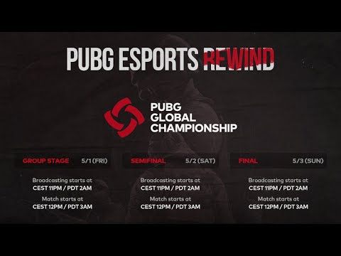 [RERUN] PUBG Global Championship 2019 Group stage - PUBG Esports Rewind