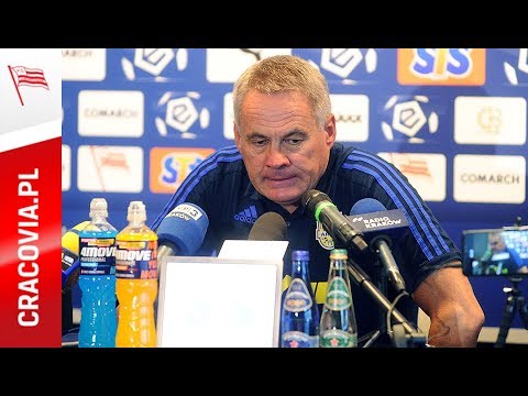 Jacek Zieliński po meczu przyjaźni Cracovia - Arka Gdynia (24.08.2019)