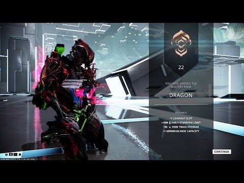 Warframe: Mastery Rank 22 Test