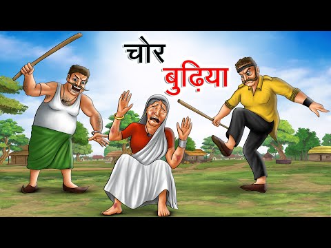 चोर बुढ़िया | Chor Budhiya | Hindi Kahaniya | Animated Stories