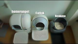 Automatic Litter Box Honest Review: homerunpet vs Catlink vs Neakasa