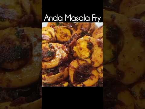 Anda Masala Fry 🥚😋 #andamasalafry #andamasala #shorts #viral