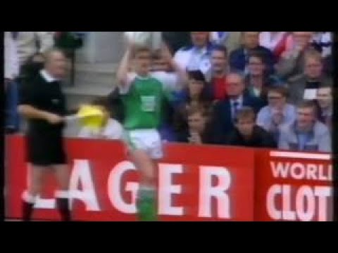 Videoton Budapest v Hibernian UEFA Cup 1989-90