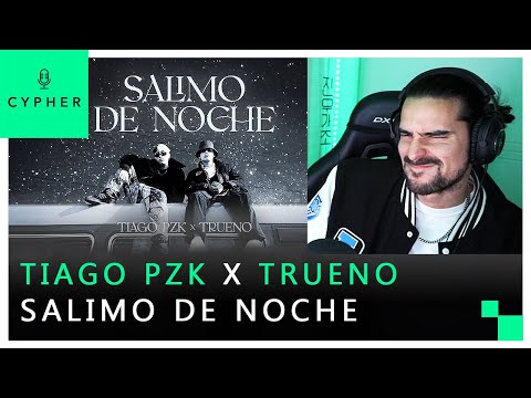 REACCIÓN a Tiago PZK, Trueno - Salimo de Noche (Video Oficial)