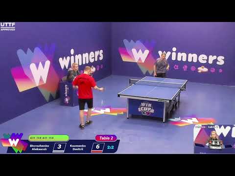 Winners League  03.03.21 Storozhenko Aleksandr - Kuzmenko Dmitrii  17:00