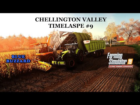 massive 500K Maize harvest| Chellington Valley | EP9 | Farming Simulator 19