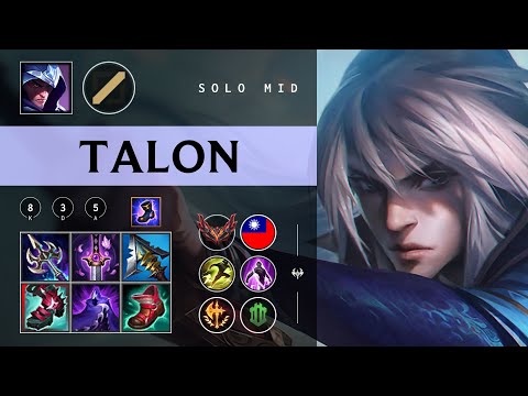 Talon Mid vs Akali - TW Grandmaster Patch 26.02