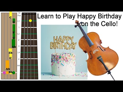 How to Play "Happy Birthday" on the Cello Tutorial