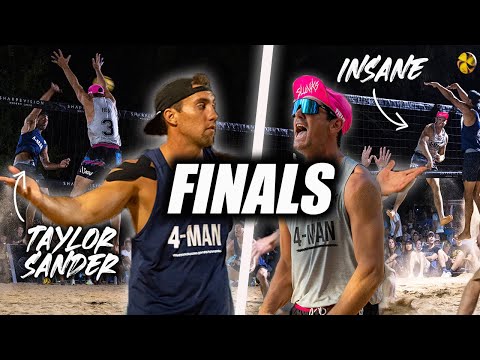 The 4-Man ATX Men's FINAL | HAWAII vs CALIFORNIA 4v4 Pro Beach Volleyball