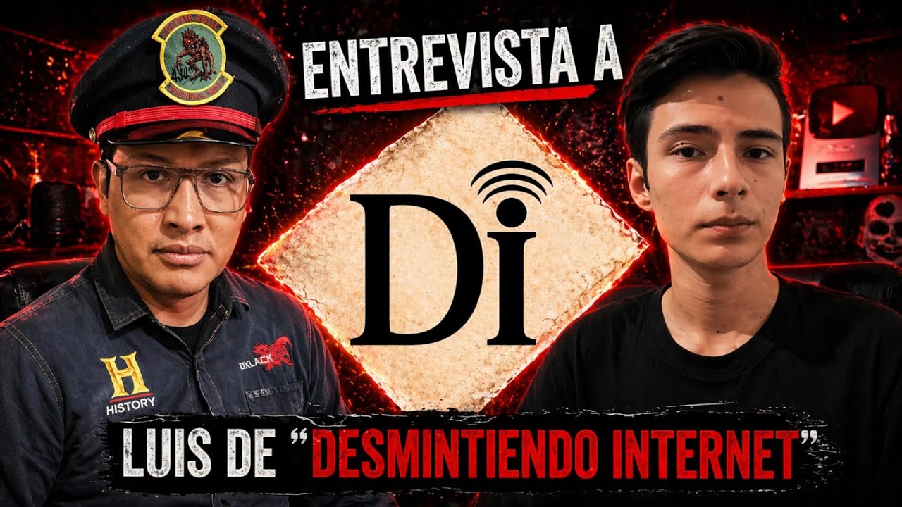 Entrevista a  Luis de DESMINTIENDO INTERNET  / Oxlack Investigador