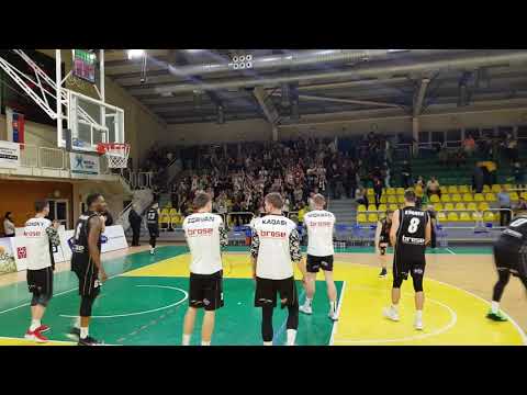 Ďakovačka BC Prievidza v Leviciach (1. zápas semifinále)