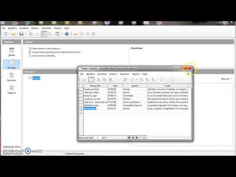 Base di Libre Office: una ricerca parametrica