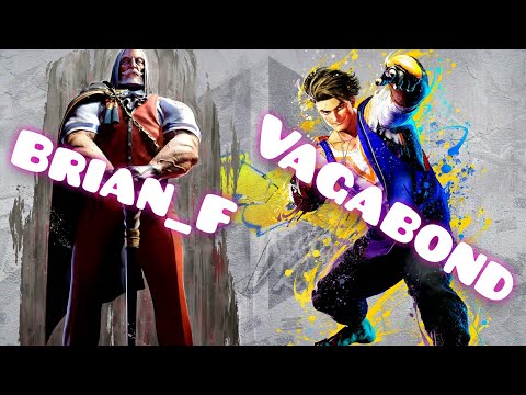 [SF6] Crazy FT10/ Brian_F(JP) vs Vagabond(Luke) High Level [Street Fighter 6]