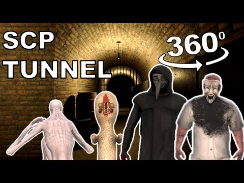 SCP TUNNEL 360 VR Video Film || Scary Horror Animation ||