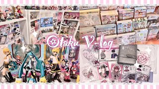 [오타쿠 브이로그] 개강 전날 홍대 당일치기 ⋆˙˖✧ | 본부대로 오픈런 | 홍대 소품샵 • 굿즈샵 투어 | 나루토 | 은혼 | 프박 | 택배깡 | 가챠 | 마치보케 | 피규어