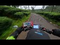 KTM DUKE 390 THROUGH TEA ESTATES OF WAYANAD POV 4K 60FPS
