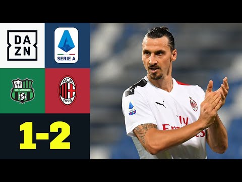 Doppelter Zlatan: Sassuolo - AC Mailand 1:2 | Serie A | DAZN Highlights