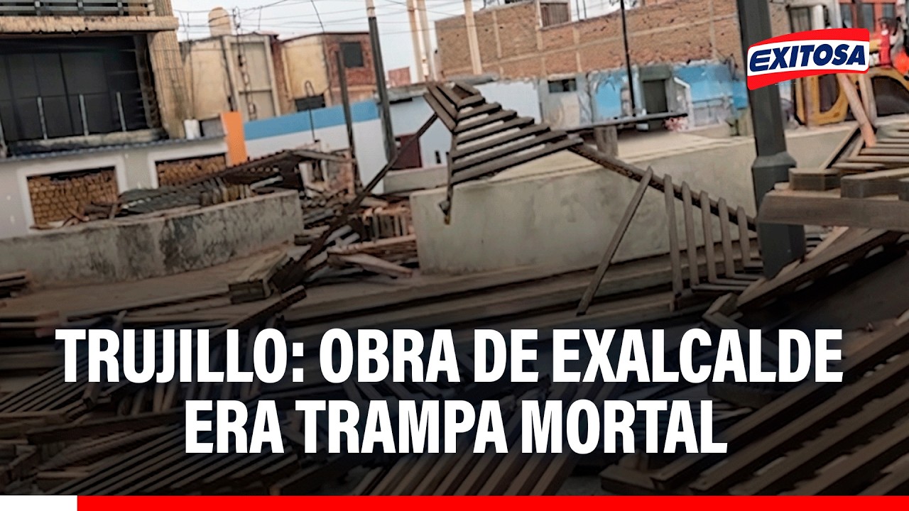 🔴🔵 Obra ejecutada en la avenida Larco generaría un riesgo ante posibles lluvias