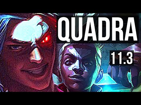KAYN vs EKKO (JUNGLE) | Rank 2 Kayn, Quadra, Legendary, 18/4/12, Rank 13 | BR Challenger | v11.3