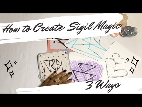 Sigils Magic 🌀 3 Ways | How to create a Sigil Symbol!