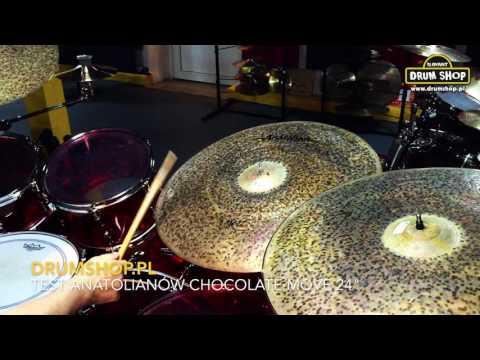 drumshop.pl Szybki test ride'ów Anatolian "JC" Chocolate Move 24"
