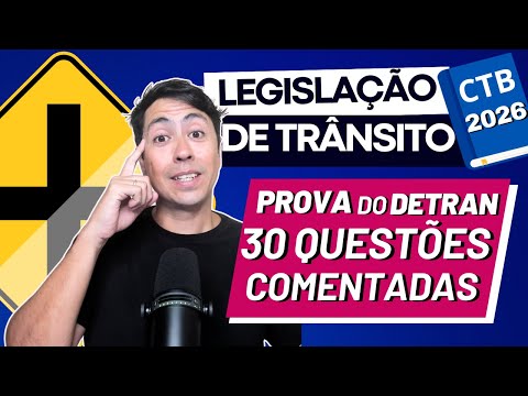 Detran 2026 Theoretical Test – 30 Questions Frequently Asked in Tests Throughout Brazil! DETRAN E...