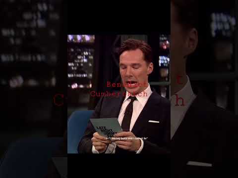 Benedict Cumberbatch. It’s effortlessly hilarious 🤣
