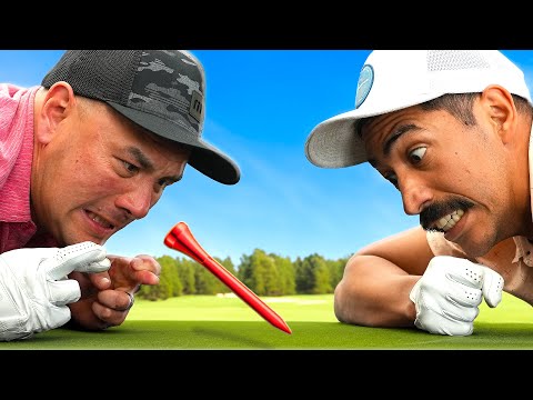 Spin The Tee Every Shot!! // Things Got A Little Heated!