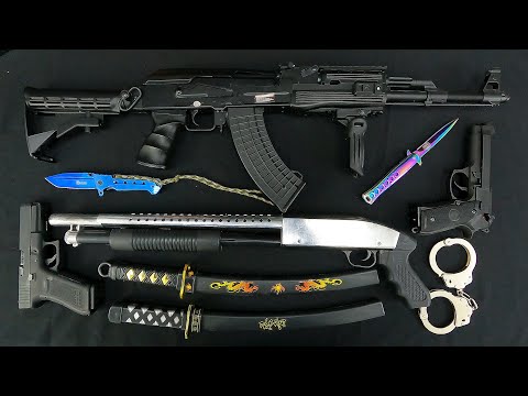 Destroy The Toy Rifle With AİRSOFT Co2 Rifle - Breaking The Toys