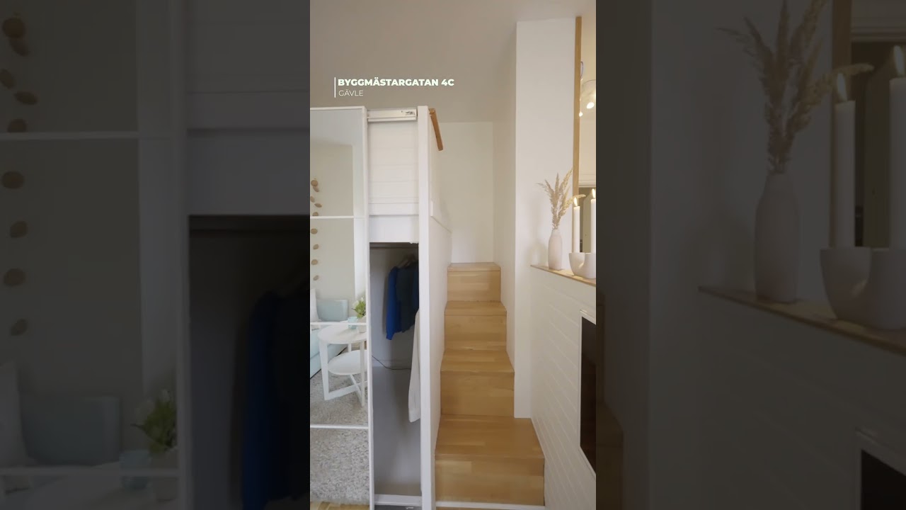 1 rum Lägenhet på Byggmästargatan 4C Centralt Gävle kommun - video