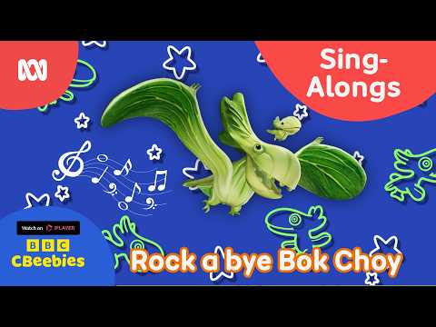 Vegesaurs: Rock a bye Bok Choy Song 🎤🎶 | Fun Kids Sing along | CBeebies