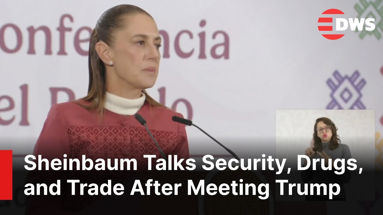 Mexico’s Sheinbaum Address After ‘Good Conversation’ With Trump on Security, Drugs & Trade | AC1E