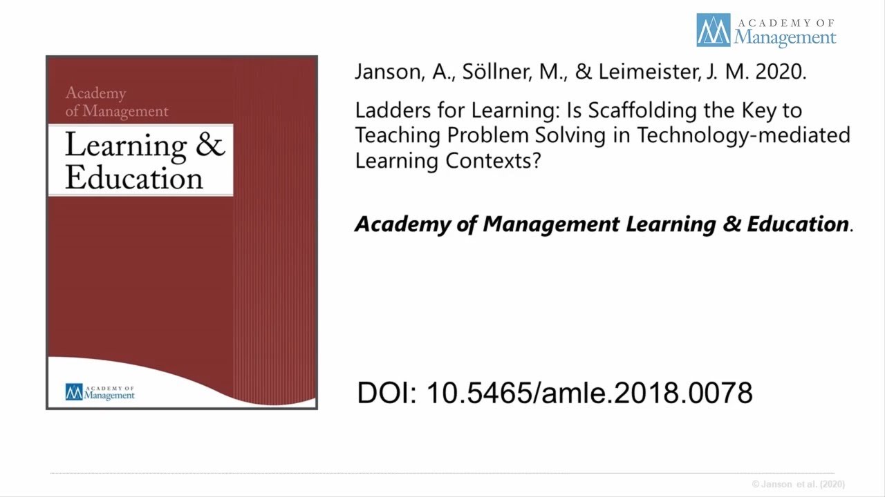 Ladders for Learning