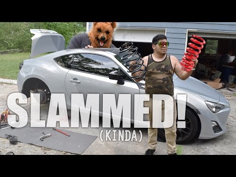 Installing Lowering Springs on the Scion FRS (Skunk2Racing!) is it worth it?