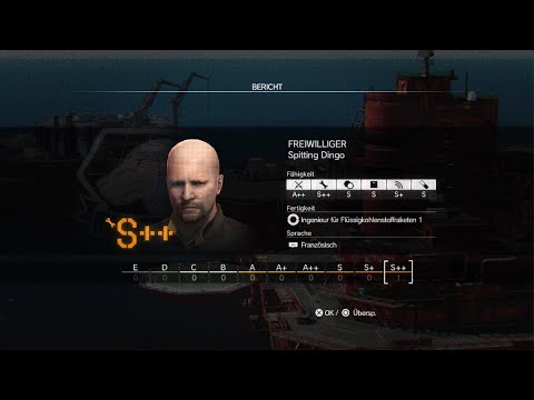 FOB R and D S++ from Core and S++ Volunteer METAL GEAR SOLID V: THE PHANTOM PAIN