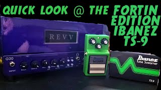 Video thumbnail for Fortin Edition Ibanez TS-9 by Truck Driver Shawn