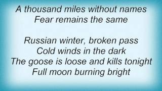 Krokus - Russian Winter Lyrics