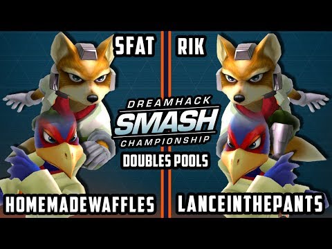 DHATL 17 Melee - CLG | SFAT & HomeMadeWaffles Vs. Rik & LanceInThePants - Doubles Pools - SSBM