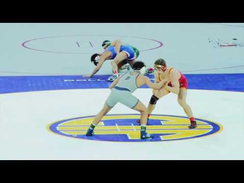 182 lbs. Colbey Harlan (Oakdale) vs Sam Loera (Bakersfield)