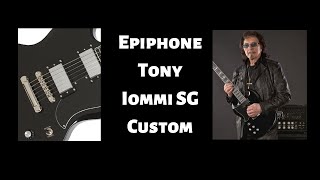 Video thumbnail for Epiphone Tony Iommi Signature SG Custom by Rocco Crocco