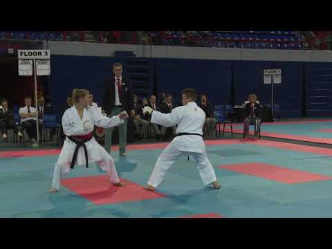 JKA Africa Cup 2018   Ladies kumite final