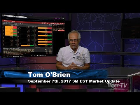 September 7th 3PM Stock Market Update by Tom O'Brien on TFNN
