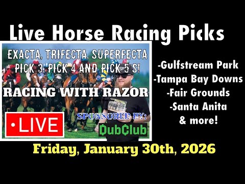 LIVE Horse Racing | Santa Anita | Delta Downs |  Turfway Park & more picks!