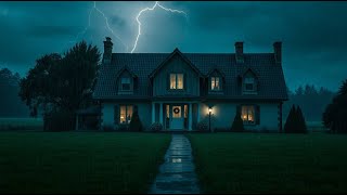 Dark Night Storm Sounds – Heavy Rain, Thunder, Lightning ASMR
