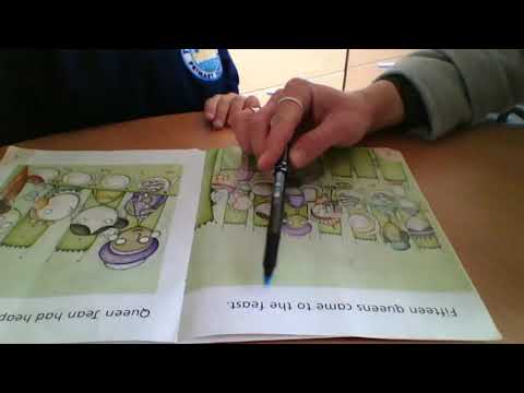 How to read with your child- Queen Anneena's Feast (Blue)