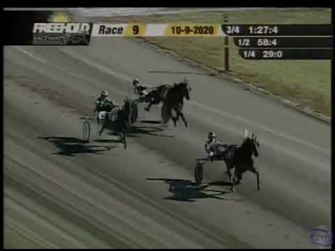 Calle Palema & Steve Smith wins NJSS 2 YO C/G Final ($56,000) in 1.58,0 (1.13,3) at Freehold Raceway