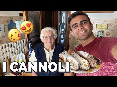 PREPARATION OF SICILIAN CANNOLI