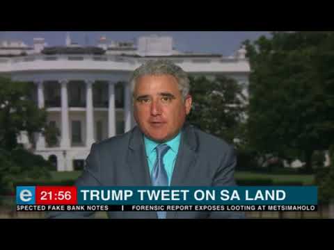 Reaction to US State Department remarks on Trump SA land tweet